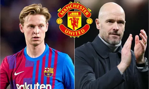 De Jong bất ngờ 'phản bội' Barca, để ngỏ khả năng gia nhập MU trong kỳ chuyển nhượng hè 2023