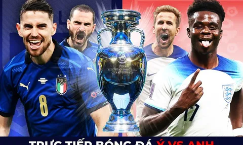 Xem trực tiếp bóng đá Ý vs Anh ở đâu, kênh nào? Link xem trực tiếp Vòng loại Euro 2024 FULL HD