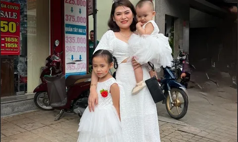 TikToker Lê Nhi hơn 100 ngàn followers nổi tiếng từ khoảnh khắc nô đùa cùng con