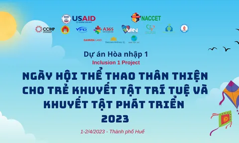 Chào hè rực rỡ cùng " Ngày hội thể thao thân thiện cho trẻ khuyết tật trí tuệ và khuyết tật phát triển 2023"