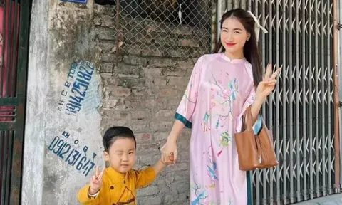 Phản ứng của Hòa Minzy khi con trai bị chê bai ngoại hình ngay ngày đầu năm mới