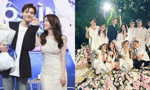Lucie Nguyễn được bạn trai kém 9 tuổi cầu hôn, Lan Ngọc, Diệp Lâm Anh và sao Việt có mặt chúc mừng