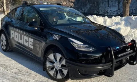 Tesla Model Y giúp cảnh sát tuần tra tiết kiệm 80.000 USD trong suốt chu kỳ nhiệm vụ