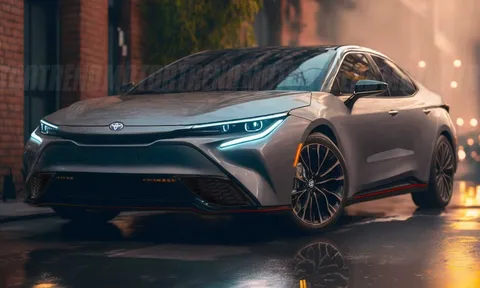 Xem trước Toyota Camry 2024: Vẻ đẹp hoang dã đầy lôi cuốn