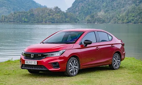 Với gần 900 xe bán ra, Honda City trở thành gương mặt bán chạy nhất của hãng trong tháng 2/2023