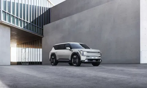 Kia EV9 công bố sức mạnh vận hành, phạm vi di chuyển lên tới 541 km