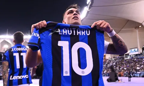 Lautaro Martinez đi vào ngôi đền huyền thoại Inter Milan với thành tích không tưởng