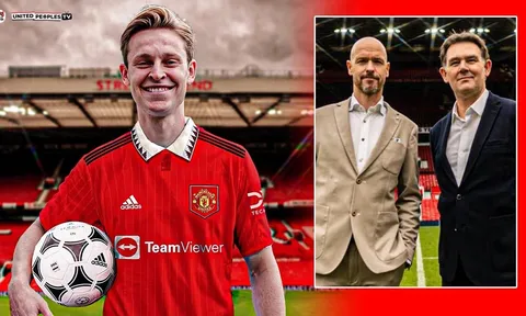 Frenkie De Jong vs Man Utd: Trận đấu 'chào hàng' với Ten Hag?