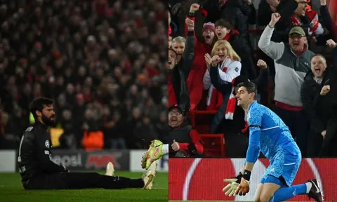 Courtois, Alisson mắc sai lầm nghiêm trọng: Khi chơi chân không phải là thước đo của thủ môn