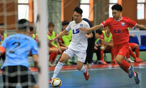 Tân binh Hà Nội có điểm số đầu tiên tại giải Futsal VĐQG 2023