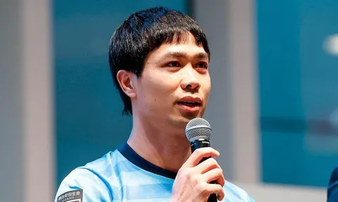 Công Phượng nhận vinh dự lớn từ Nhật Bản