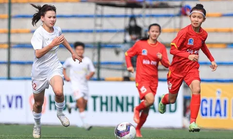 Giải BĐ Nữ vô địch U16 Quốc gia 2023: Phong Phú Hà Nam giành ngôi đầu