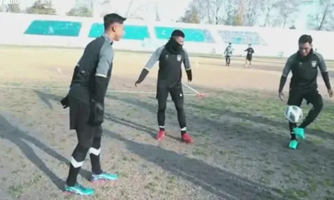 Truyền thông: 'Sân tập của U20 Indonesia không khác gì chuồng bò'