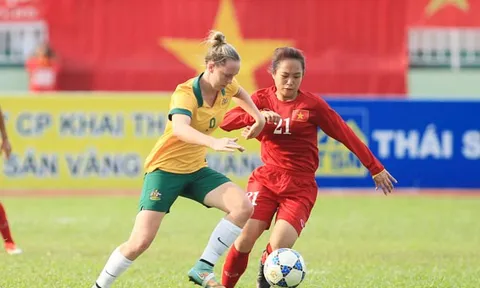 U20 Việt Nam hạ gục đội nữ Indonesia ở giải châu Á