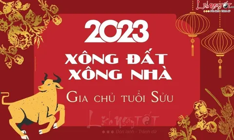 Tết Nguyên đán 2023: Gia chủ tuổi Sửu chọn ai xông nhà, xông đất năm mới thì tốt?