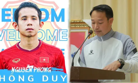 V-League 2023: HLV Vũ Hồng Việt cùng dàn tân binh nói gì ở buổi gặp mặt BLĐ tỉnh Nam Định?