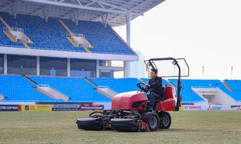 Sân Mỹ Đình không ‘nghỉ’ tết, mặt cỏ được chăm sóc ra sao khi ĐT Việt Nam không thi đấu?