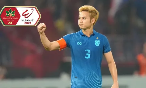 Hậu vệ Theerathon được khuyên đến V-League chơi bóng trước khi giải nghệ