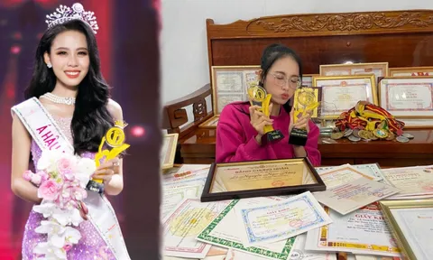 Á hậu Ngọc Hằng sở hữu 'gia tài' thành tích đáng mơ ước ở tuổi 19