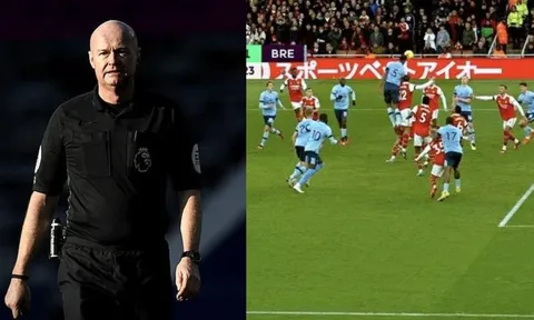 Trọng tài Ngoại Hạng Anh 'trả giá đắt' sau sai lầm khiến Arsenal mất điểm