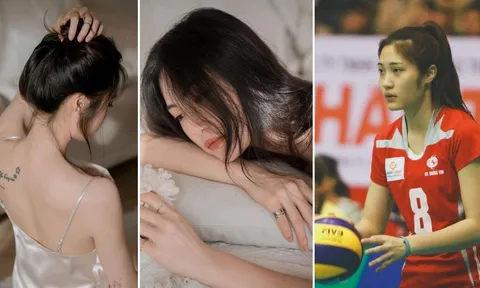 'Ngọc nữ bóng chuyền' Trần Việt Hương khoe bộ ảnh tuyệt đẹp