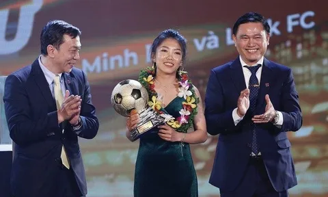 Huỳnh Như phá kỷ lục giành Quả Bóng Vàng Việt Nam, nhận lời chúc đặc biệt từ Liga BPI và Lank FC