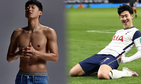 Son Heung Min khoe body chuẩn 6 múi, đồng đội Tottenham nhảy vào 'bóc phốt'