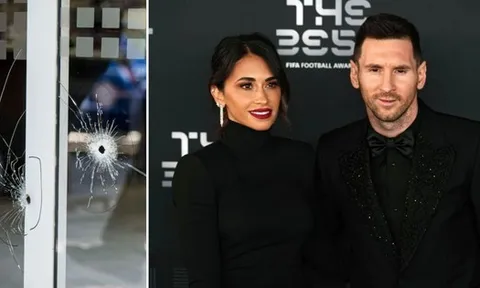 Mafia tấn công siêu thị của gia đình, để lại lời đe dọa Messi