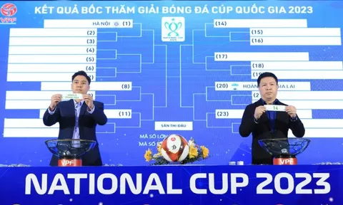 VPF quyết định bốc thăm lại Cup Quốc gia 2023: Đội bóng nào được hưởng lợi ?