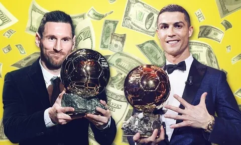 So sánh lương hiện tại của Ronaldo và Messi: Ai hơn ai?