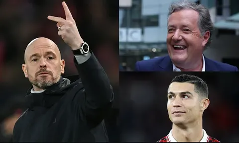 Nhà báo Piers Morgan hả hê, Man United chịu quả báo vì đối xử tệ với Ronaldo