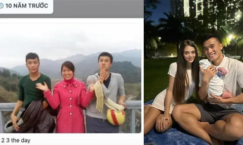 Bùi Tiến Dũng chia sẻ hình ảnh 10 năm trước, hé lộ quá khứ khó khăn