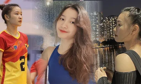 CHÙM ẢNH: Hoa khôi bóng chuyền Kim Thanh khoe nhan sắc rạng ngời làm 'đốn tim' NHM