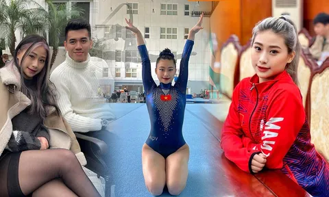 Chiêm ngưỡng nhan sắc nữ VĐV TDDC gây sốt MXH từng xuất hiện cùng tiền đạo Tiến Linh