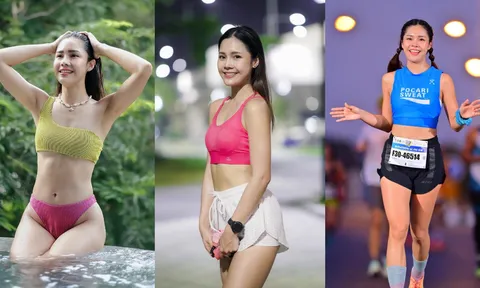 Xao xuyến trước vẻ đẹp ngọt ngào của nhà vô địch marathon Thái Lan