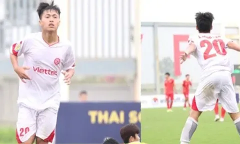 Video: Học theo siêu sao Ronaldo, cầu thủ U17 Viettel nhận cái kết đắng