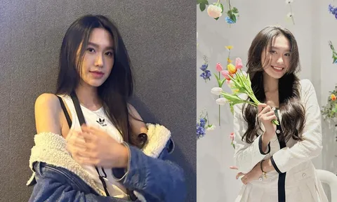 Bạn gái Đoàn Văn Hậu gây ấn tượng với mặt 'mộc' láng mịn