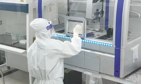 Bệnh viện Phụ sản TP Cần Thơ đưa vào hoạt động hệ thống xét nghiệm realtime RT-PCR SARS-CoV-2