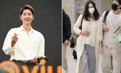 Ngoài Song Hye Kyo, đây là mỹ nhân 'nằm không chịu trận' khi Song Joong Ki lên chức bố