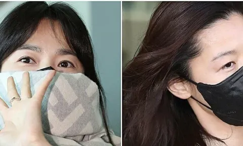 Song Hye Kyo và Jun Ji Hyun xuất hiện tại sân bay cùng ngày, CDM soi ra điểm trùng hợp thú vị