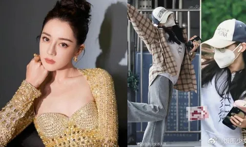 Địch Lệ Nhiệt Ba bị chỉ trích vì đeo nhẫn ngón áp út, fan chỉ 'búng tay' là dập được tin đồn