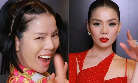 'Đu trend' Thị Mầu, Lệ Quyên khoe nhan sắc cực bén giống mỹ nhân Thiên Long Bát Bộ