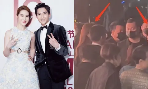 Lưu Diệc Phi ôm chầm Dương Dương tại sự kiện, fan couple được dịp 'đẩy thuyền to tay'