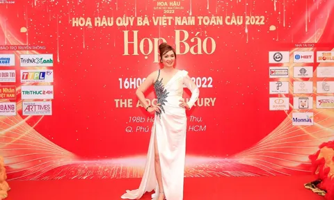 Trần Thụy Thanh Nhã: “Mong muốn thể hiện được bản lĩnh tại cuộc thi Hoa hậu Qúy bà Việt Nam Toàn cầu 2022”