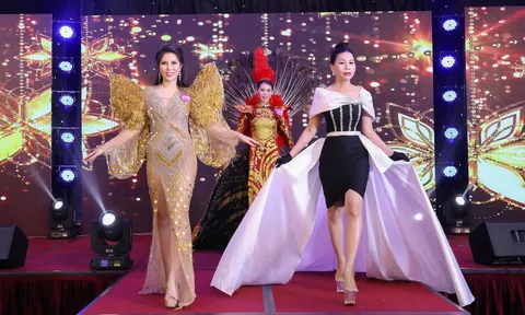 Các thí sinh catwalk điêu luyện hơn trong đêm thi tài năng và thiện nguyện “Nữ hoàng doanh nhân đất Việt 2022”