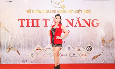 Người đẹp Hoàng Thị Mận tự tin tỏa sáng trong hành trình “Nữ hoàng doanh nhân đất Việt 2022”