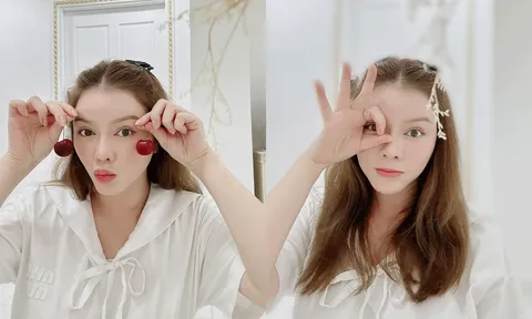 Lý Nhã Kỳ tung loạt ảnh đời thường với biểu cảm cực cute ở tuổi 40, netizen tấm tắc khen ngợi