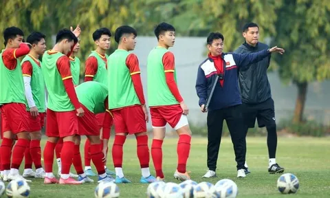 U20 Việt Nam đá 2 trận giao hữu trước U20 châu Á