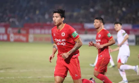 Văn Hậu cùng CAHN đón tin vui sau 2 trận thua liên tiếp