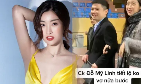 Đỗ Mỹ Linh lần đầu làm điều này với ông xã ngay giữa chốn đông người 